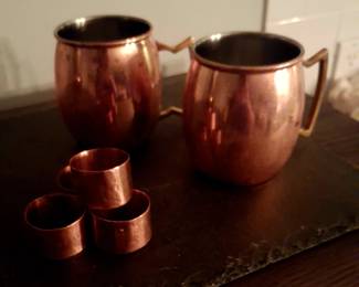 Copper cups