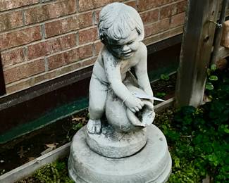 Concrete statue 