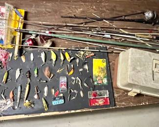 Lures, poles, rods & MORE!