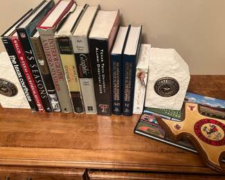 Limestone TEXAS bookends