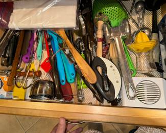 Implements of kitchen carnage (at least, the way I cook they are!)