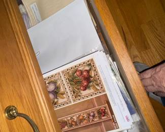 Stamps, office supplies, and paper products