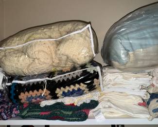 Afghans and  blankets
