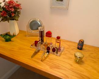 A few perfume bottles