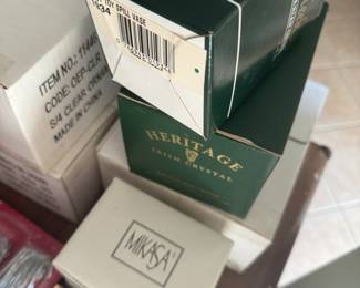 Mikasa + Belleek ornaments