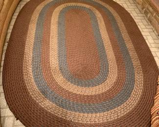 #70	Rag Rug oval Shaped - You Move - 100Lx66W	 $75.00 
