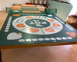 #88	Ping Pong Table w/multiple Game Painted on top	 $125.00 
