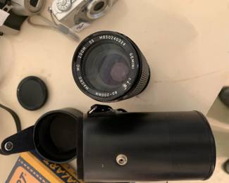 #114	Camera Lens w/ Case 80-200 mm	 $20.00 
