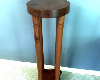 #7	Wood 4 Column Fern Stand - 11x36 - Very Heavy Wood 	 $120.00 

