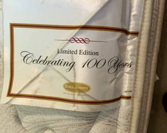 #4	Englander Queen Pillow Top Mattress/Box springs	 $75.00 