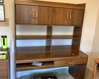 #51	Laminate Desk w/hutch - You Move - 48x24x64	 $20.00 
