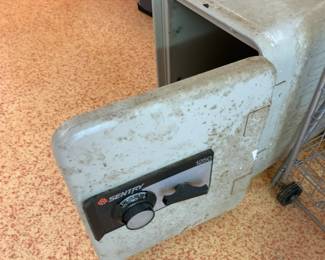 #82	Century Safe w/Combo Model 1250 - 14x17x17 - Outside   inside 11x13	 $75.00 
