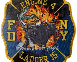 75+ NOS New York firehouse patches, each from a different district