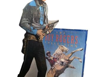 Life size Roy Rogers Paperboard cut out display and vintage style movie posters
