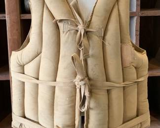 1930s Naval Kapok Life Vest 