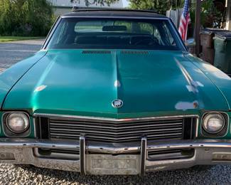 1972 Buick SunCoupe 2 door for restoration 