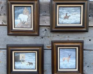 Original Ovis Dahlen Oil paintings 