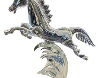 Large Licio Zanetti Italian Art glass sculpture 
