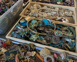 Incredible amount of vintage jewelry 