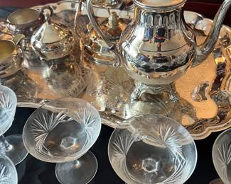 Gorham Cherrywood Crystal Stemware