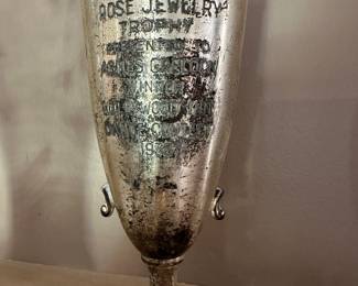 1938 Trophy Cup Engraved, Art Deco