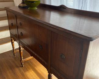Buffet with Turned Legs