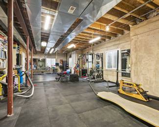 Beautiful Estate Sale Home in Rivers Edge across the Street from St. Charles North High School off Red Gate Road and Meadow View Dr. View of  Workout Gym