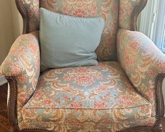 Minton Sidell Custom Wing Back Chair (Set of 2)