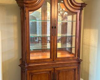 Century Breakfront/Hutch.  Beautiful and Unique Design that matches Dining Table.