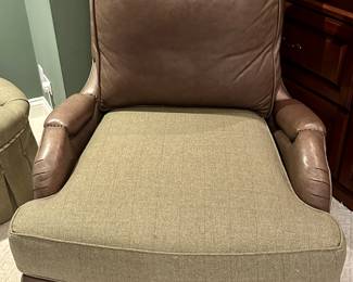 Custom Leather and Upholstered Chairs