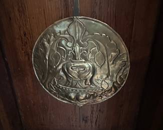 Circa 1790 Country French Grandfather Clock came from Normandy in its pristine state. This is the prize of the Estate Sale.   The clock is functional or Historical clock that everyone will admire. A true treasure for French enthusiasts.&nbsp; Height - 8' Width - 17.5" Depth - 12"