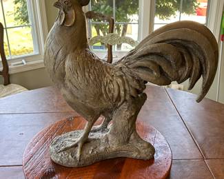 Meet Mr, Rooster.  Made from Composite Material.