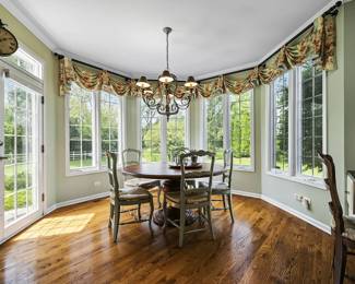 Beautiful Estate Sale Home in Rivers Edge across the Street from St. Charles North High School off Red Gate Road and Meadow View Dr.  Kitchen Eating area