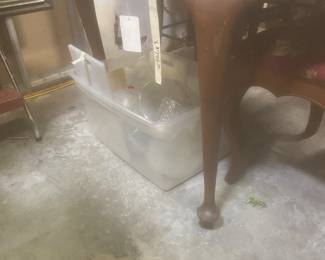 Queen Anne Padde foot table