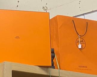 HERMES BAGS ...AAAHHH..JIST THE BOXES AND BAGS FOR SALE AND A PRADA, TOO