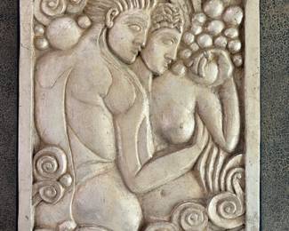 Deco style relief was $600 now $300