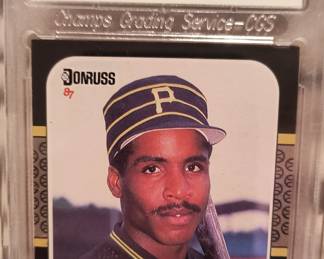 Barry Bonds Rookie Card