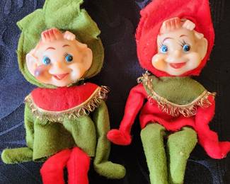🎄 🎅  Vintage Christmas Elves