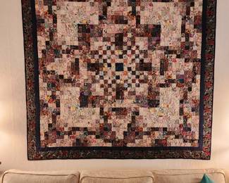 Beautiful handmade quilt