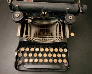 Glass Key Corona Typewriter