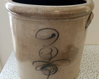 Salt Glazed #3 crock