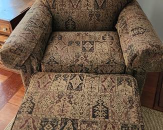 Lazy Boy chair and ottoman
