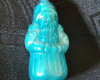 🎄 🎅 Vintage Mercury Glass Christmas Ornament