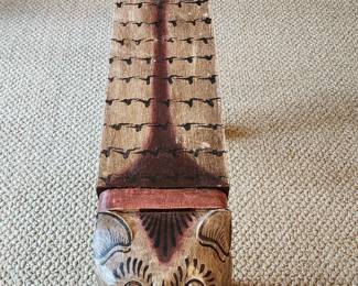 Carved Cat side table