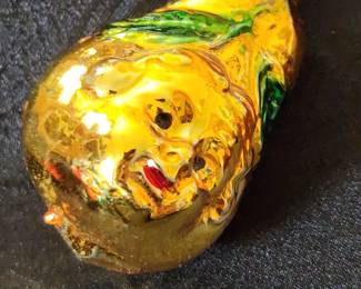 🎄 🎅  Vintage Mercury Glass Christmas Ornament