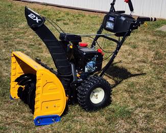 Cub Cadet 2 x 24" two stage power snow blower