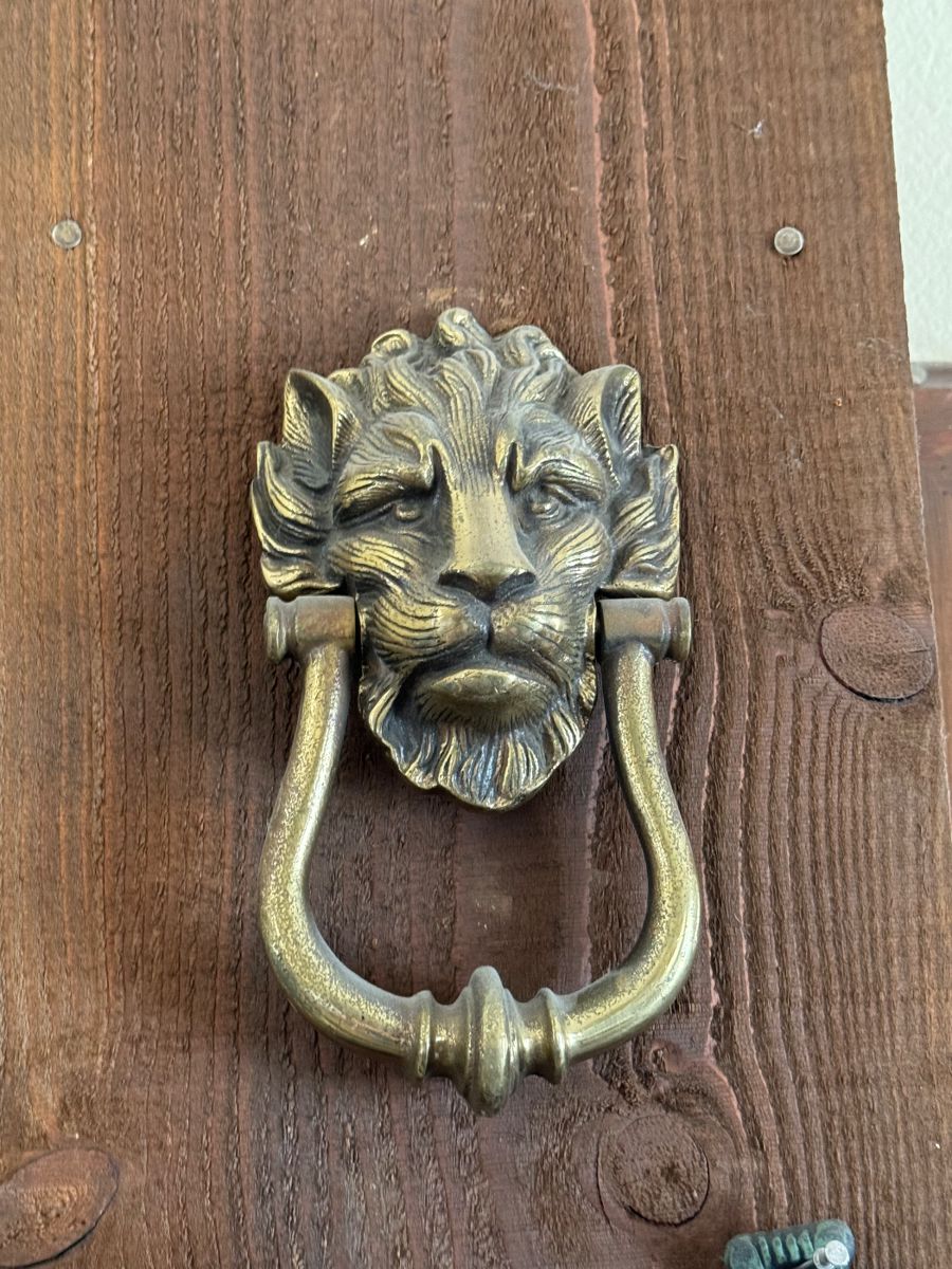 Large antique door knocker 