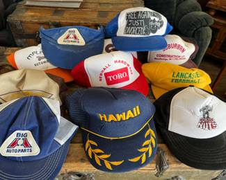 Vintage trucker hats 