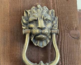Large antique door knocker 