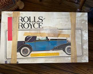Rolls Royce model car never used